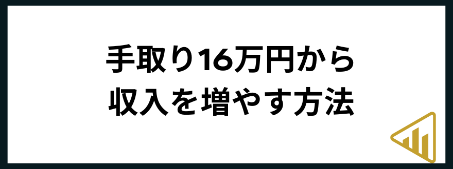 手取り16万