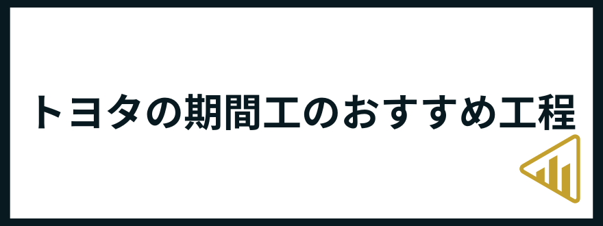 トヨタ期間工